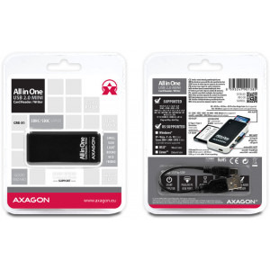AXAGON CRE-X1, USB 2.0