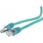 Cablu retea Gembird CAT6a Patch Cable S/FTP 1m green