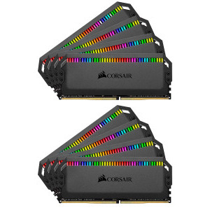Corsair Dominator Platinum RGB 64GB DDR4 3600MHz CL18 Quad Channel Kit