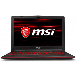 MSI Gaming 15.6'' GL63 8SD, FHD, Procesor Intel® Core™ i7-8750H (9M Cache, up to 4.10 GHz), 8GB DDR4, 1TB 7200 RPM + 128GB SSD, GeForce GTX 1660 Ti 6GB, FreeDos, Black