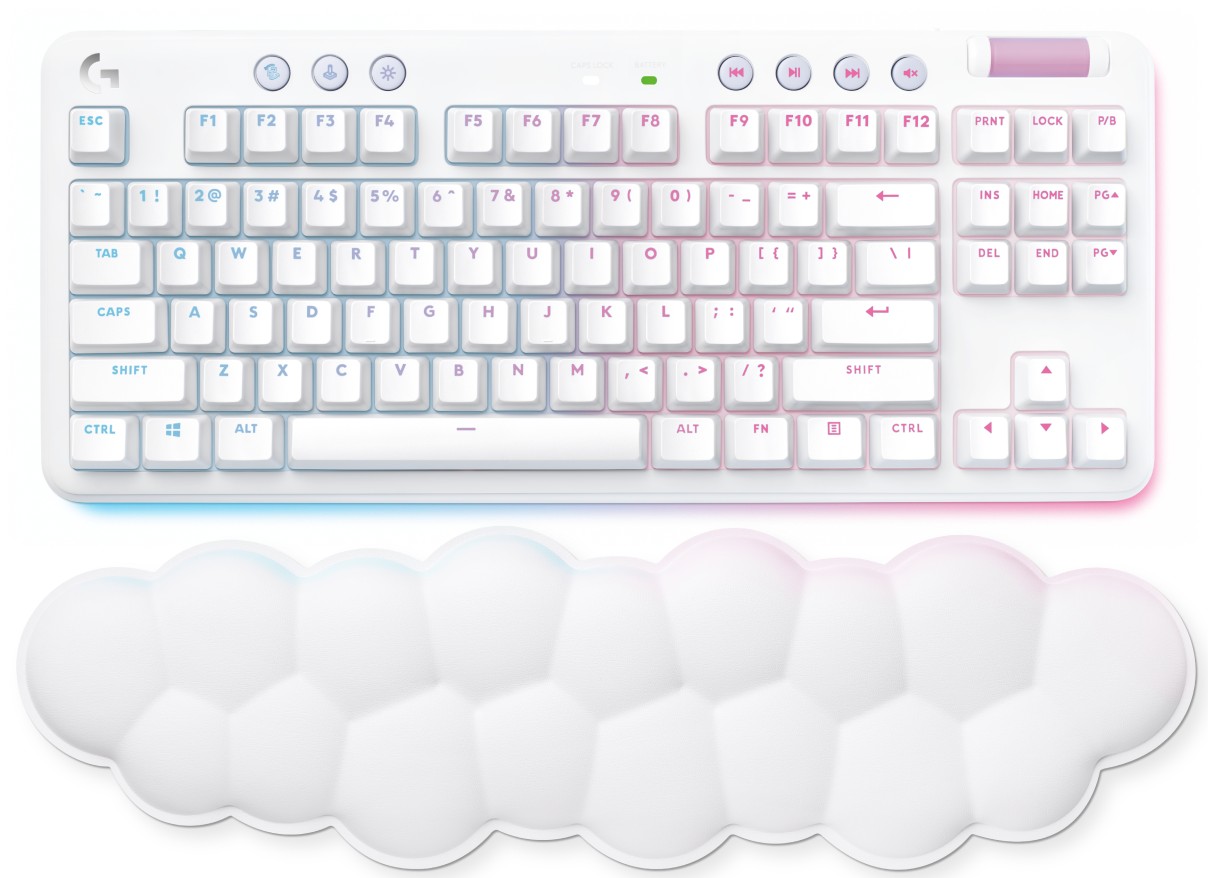 Tastatura Gaming Logitech G715 TKL LIGHTSPEED Wireless GX Red Swtich Mecanica