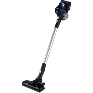 Bosch vertical cu acumulator BBS611MAT Seria 6, 18V, autonomie 30 min, 0.3 L,85 dB, Albastru