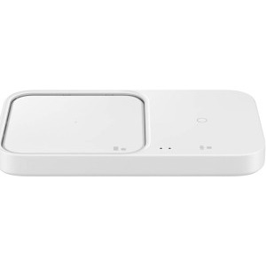 Incarcator wireless Samsung EP-P5400T, Wireless Qi, Charger Duo, alb + incarcator