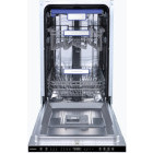 Masina de spalat vase incorporabila Heinner HDW-BIM45710AD+++, Slim, 10 seturi, 7 programe, Clasa D, Dual Zone, Deep Clean, AquaStop, Deschidere automata usa, 45 cm