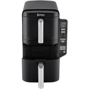 Ninja Friteuza cu aer cald Double Stack SL300EU, 2470W, 2x 3.8L, Negru