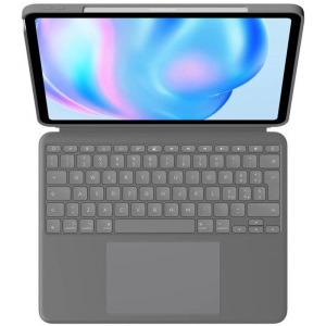 Logitech Combo Touch pentru iPad Air 11 inch (M2) Oxford Grey (US)