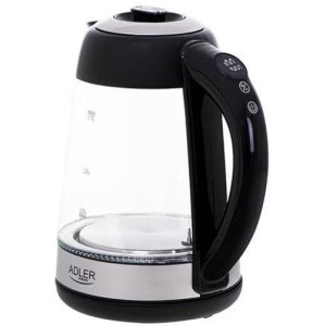 Adler AD1285, 2200W, 1.7L, Negru/Inox