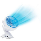Ventilator Mediashop Go Fan, Portabil, 4 W, Alb