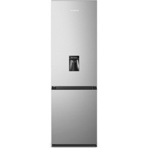 Heinner HC-HM268SWDF+, 268 L, Clasa F, Control electronic, Dozator apa, Iluminare LED, 180 cm, Argintiu