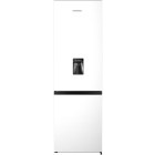 Combina frigorifica Heinner HC-HS268WDF+, 268 L, Clasa F, Control electronic, Dozator apa, Iluminare LED, 180 cm, Alb