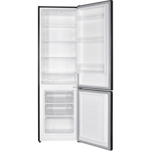 Heinner HC-HM262BKF+, 262 L, Clasa F, Control electronic, Iluminare LED, 180 cm, Negru