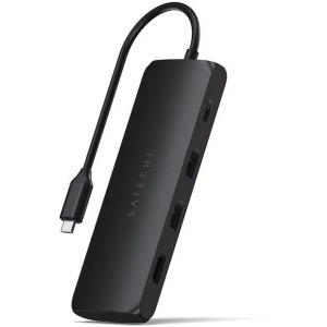 Satechi USB-C Hybrid Multiport adapter, Black