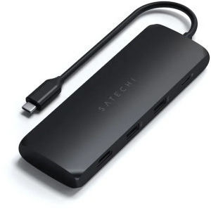 Satechi USB-C Hybrid Multiport adapter, Black