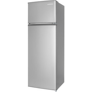 Frigider Daewoo DTS-240MEX, 235 L, Clasa E, Control mecanic, Inox