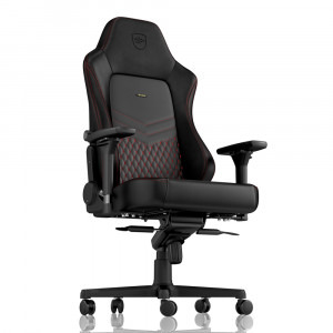 Noblechairs HERO Real Leather Black/Red