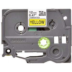 Brother Banda laminata TZE631 Black on Yellow