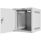 Lanberg WF10-2306-10S 6U, Wall mount, 310 mm, Glass door, Gri