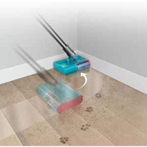 Dyson V15s Detect Submarine, vertical, 0.77L, Argintiu