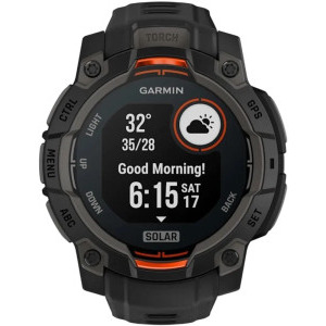 Garmin Instinct 3 45mm Solar, GPS, Black