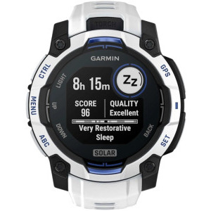 Garmin Instinct 3 45mm Solar, GPS, Whitestone/Blue