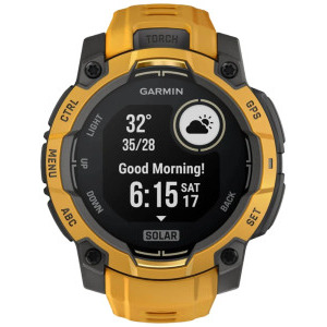 Garmin Instinct 3 45mm Solar, GPS, Sunburst/Grey