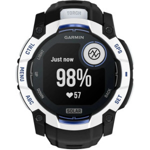 Garmin Instinct 3 50mm, Solar, GPS, Whitestone/Blue