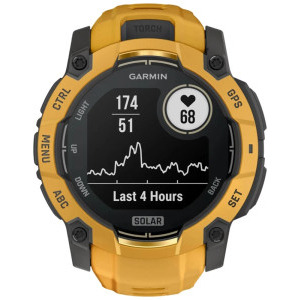 Garmin Instinct 3 50mm, Solar, GPS, Sunburst/Grey