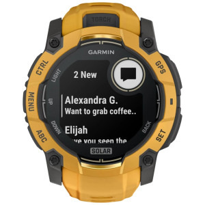 Garmin Instinct 3 50mm, Solar, GPS, Sunburst/Grey