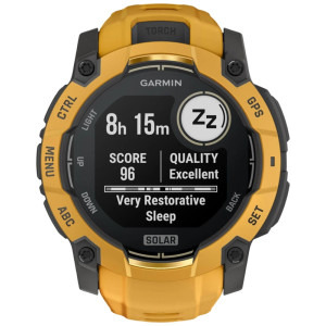 Garmin Instinct 3 50mm, Solar, GPS, Sunburst/Grey
