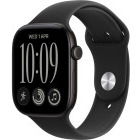 SmartWatch Apple Watch Series 12, GPS, 46mm Carcasa Aluminium Black, Black Sport Band - M/L
