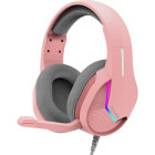 Casti Gaming Marvo H8618 RGB Pink