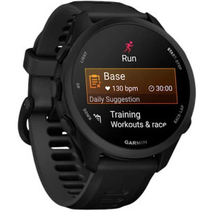 Garmin Forerunner 70, 43 mm AMOLED, curea silicon Black