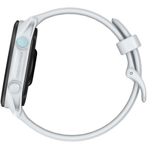 Garmin Forerunner 70, 43 mm AMOLED, curea silicon Whitestone