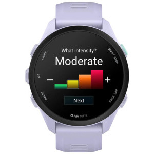 Garmin Forerunner 70, 43 mm AMOLED, curea silicon Cool Lavender