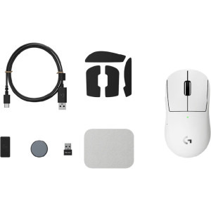 Logitech G Pro X Superlight 2c, Alb