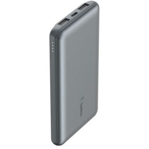 Belkin 10000 mAh, 2x USB, 1x USB-C, 15 W, Grey