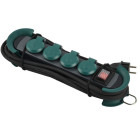 Priza/prelungitor Bachmann HOOK Outdoor, 4x Schuko, 4m