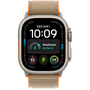 Apple Watch Ultra 4, Cellular, 49mm Carcasa Natural Titanium, Sand Trail Loop - M/L