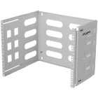 Lanberg Suport pliabil montare pe perete 19", 8U, gri