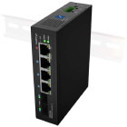 Switch Lanberg ILGE-4P-2S-90, Gigabit, DIN Rail