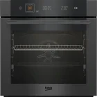 Cuptor incorporabil Beko MBBIM10600MTPSWE, Electric, 72 L, Clasa A, Autocuratare pirolitica, AeroPerfect, 3D Cooking, HomeWhiz, Clasa A, Negru