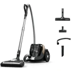 Aspirator Rowenta Silence Force Cyclonic 8 RO7C44E0, fara sac, 750W, 2.5L, Negru/Maro
