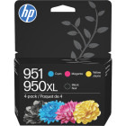 HP Cartus 950XL Black + 951 Cyan, Magenta, Yellow