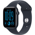 SmartWatch Apple Watch SE 3 (2025), GPS, 40mm Aluminium Midnight cu Navy Blue Sport Band - M/L