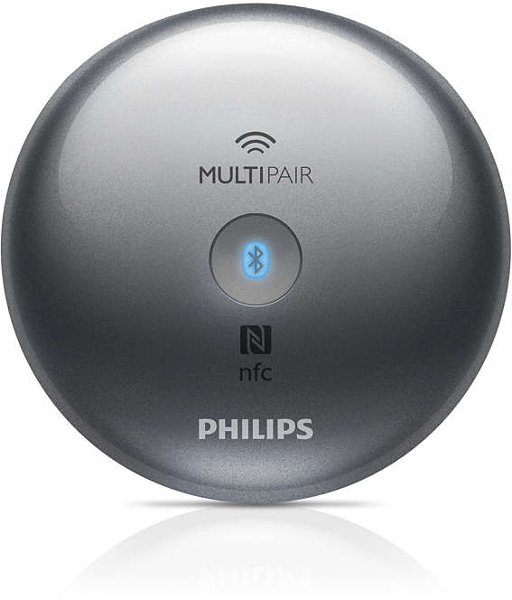 Adaptor bluetooth Philips Hi-Fi, redati wireless muzica, conecteaza pana la 3 smartphone-uri simultan