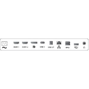 Philips 499P9H Curbat 48.8 inch 5 ms Negru Webcam USB-C 60 Hz