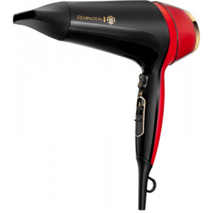 Uscator de par Remington Thermacare D5755 Manchester United, 2400W, Negru/Rosu