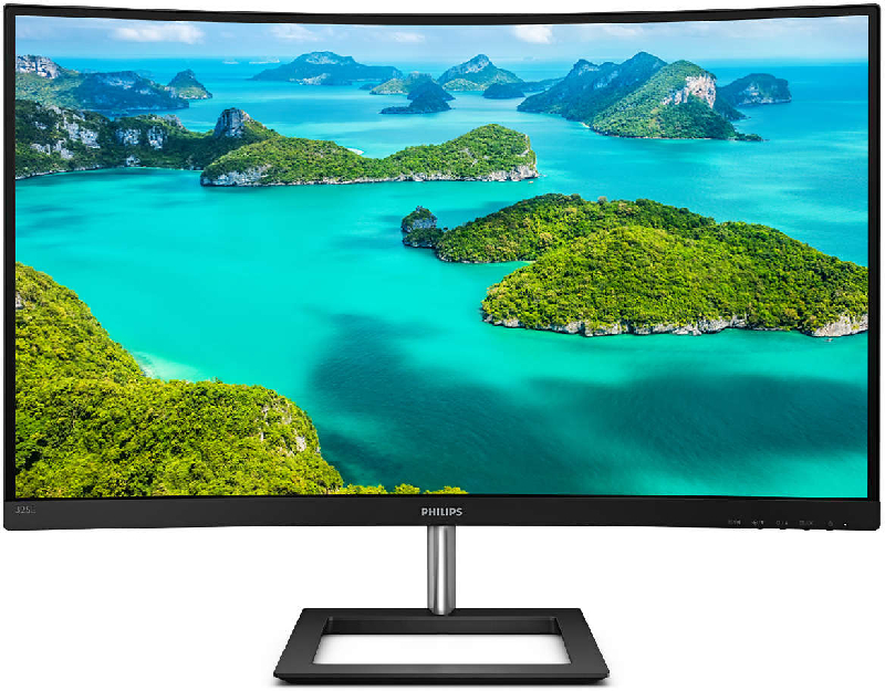 Monitor LED Philips 325E1C Curbat 31.5 inch 4ms Black FreeSync 75Hz