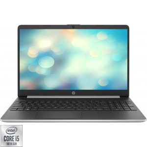 HP 15.6'' 15s-fq1023nq, FHD, Procesor Intel® Core™ i5-1035G1 (6M Cache, up to 3.60 GHz), 8GB DDR4, 512GB SSD, GMA UHD, Free DOS, Silver