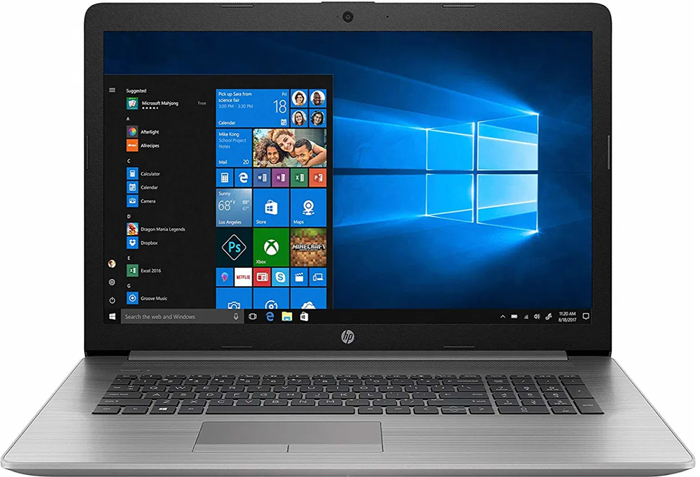 Laptop HP 17.3” ProBook 470 G7, FHD, Procesor Intel® Core™ i5-10210U (6M Cache, up to 4.10 GHz), 16GB DDR4, 512GB SSD, Radeon 530 2GB, Win 10 Pro, Silver HP imagine noua idaho.ro